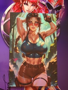 Artist Alley Comics Tomb Raider Cosplay Nice Virgin 🌋🐊🌋